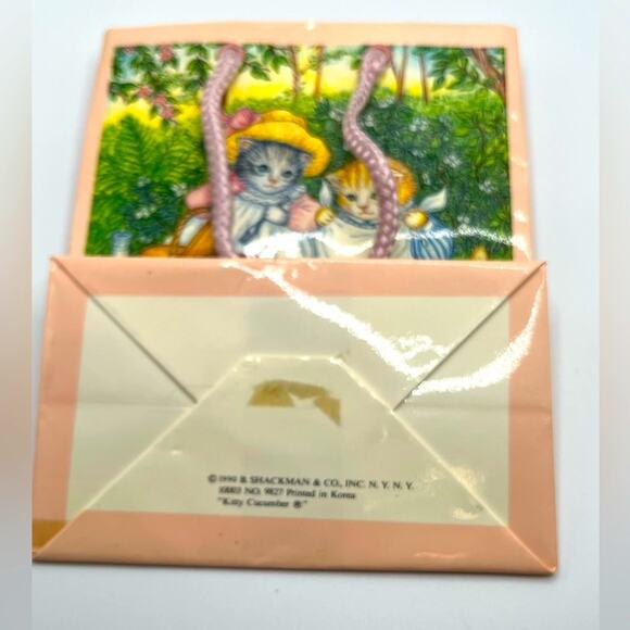 1990 Kitty Cucumber gift bags, set of 3, never used - Picture 9 of 10